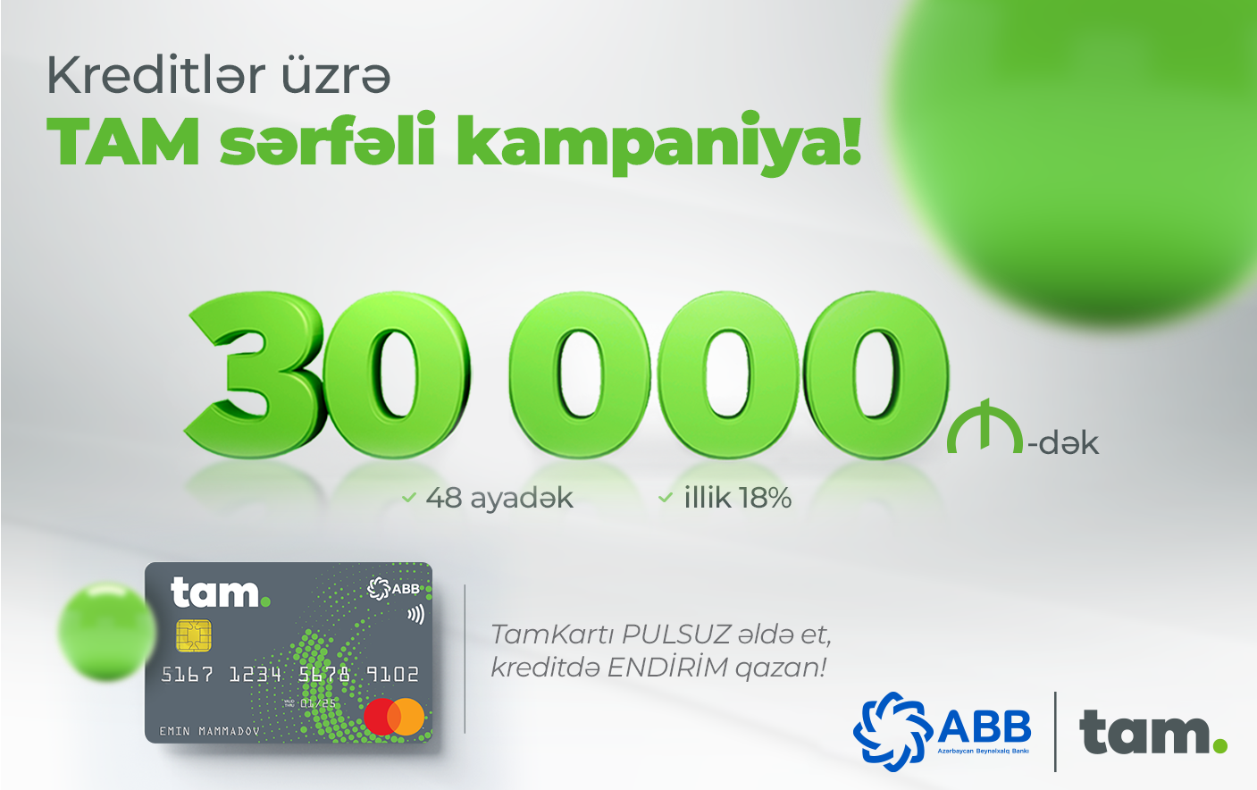 ABB-dən sərfəli kredit kampaniyası