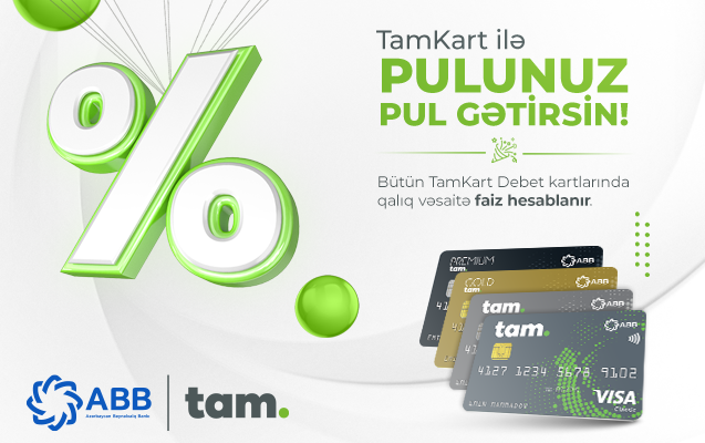 TamKart və ABB Miles sahibləri kart qalığından da qazanır!