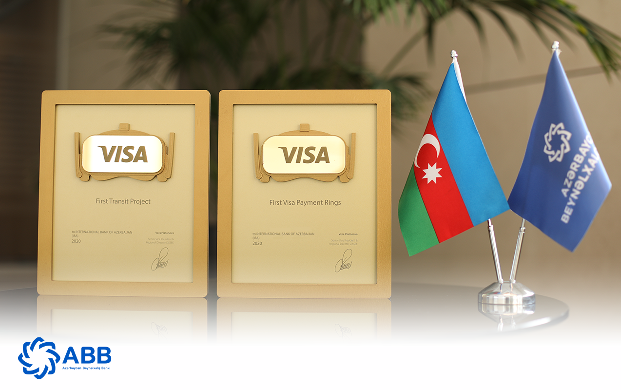 VISA ABB-ni 2 dəfə mükafatlandırdı