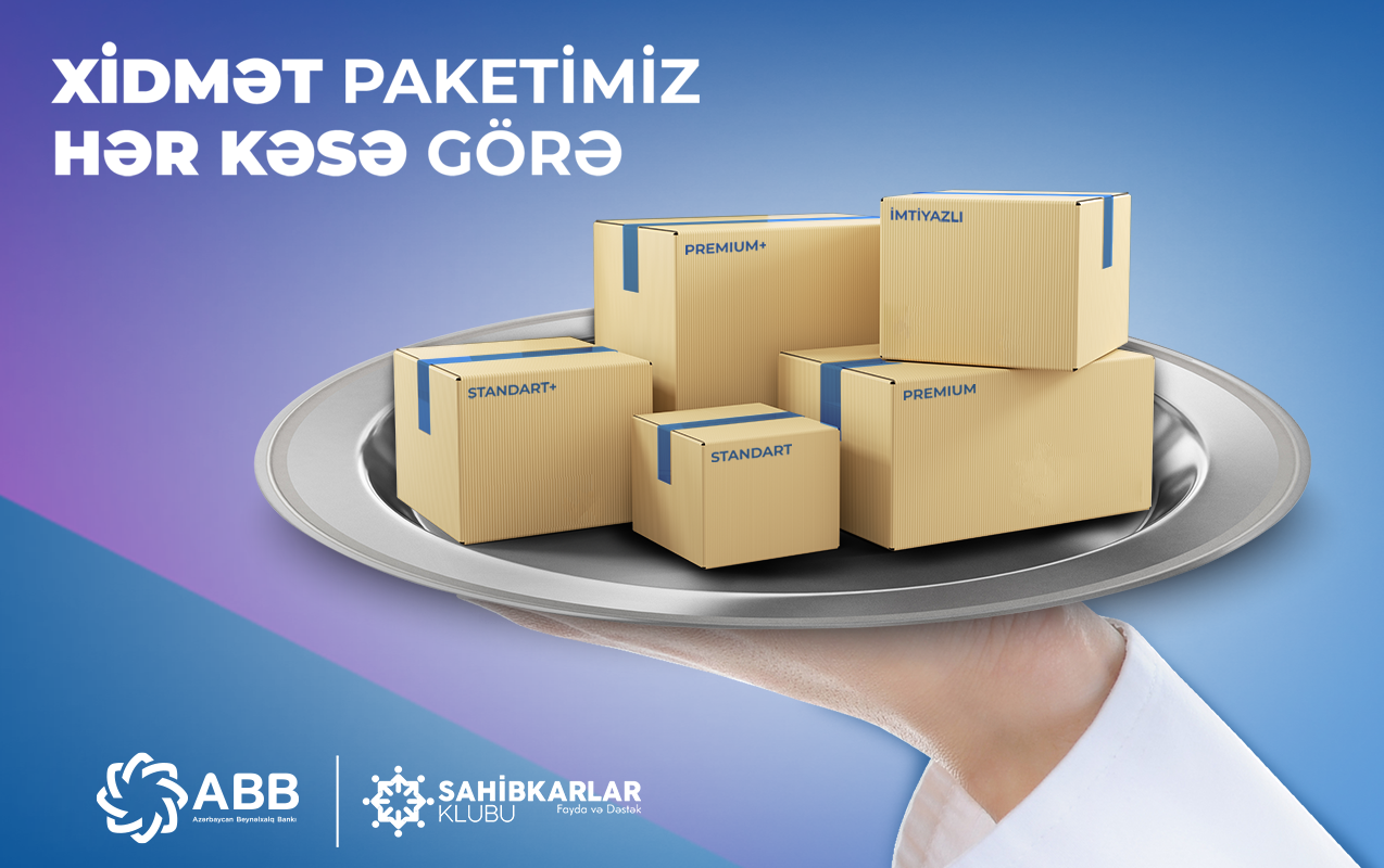 Sahibkarlar indi özlərinə uyğun xidmət paketini seçə bilərlər
