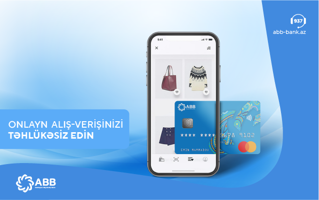 ABB-nin Mastercard ödəniş kartları ilə onlayn alış-veriş daha təhlükəsiz oldu
