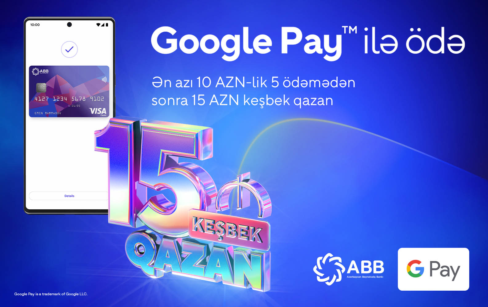 google pay abb bank