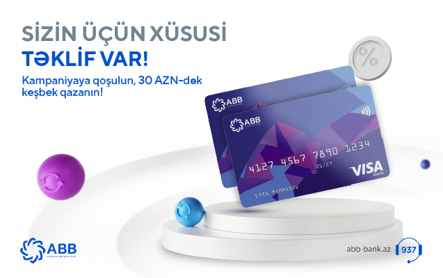 Əməkhaqqı kartınızla klinika və apteklərdə edilən ödənişlərə 5% keşbək