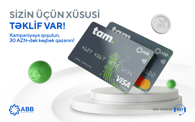 Elektronika mağazalarında ödənişlərə 3% keşbek