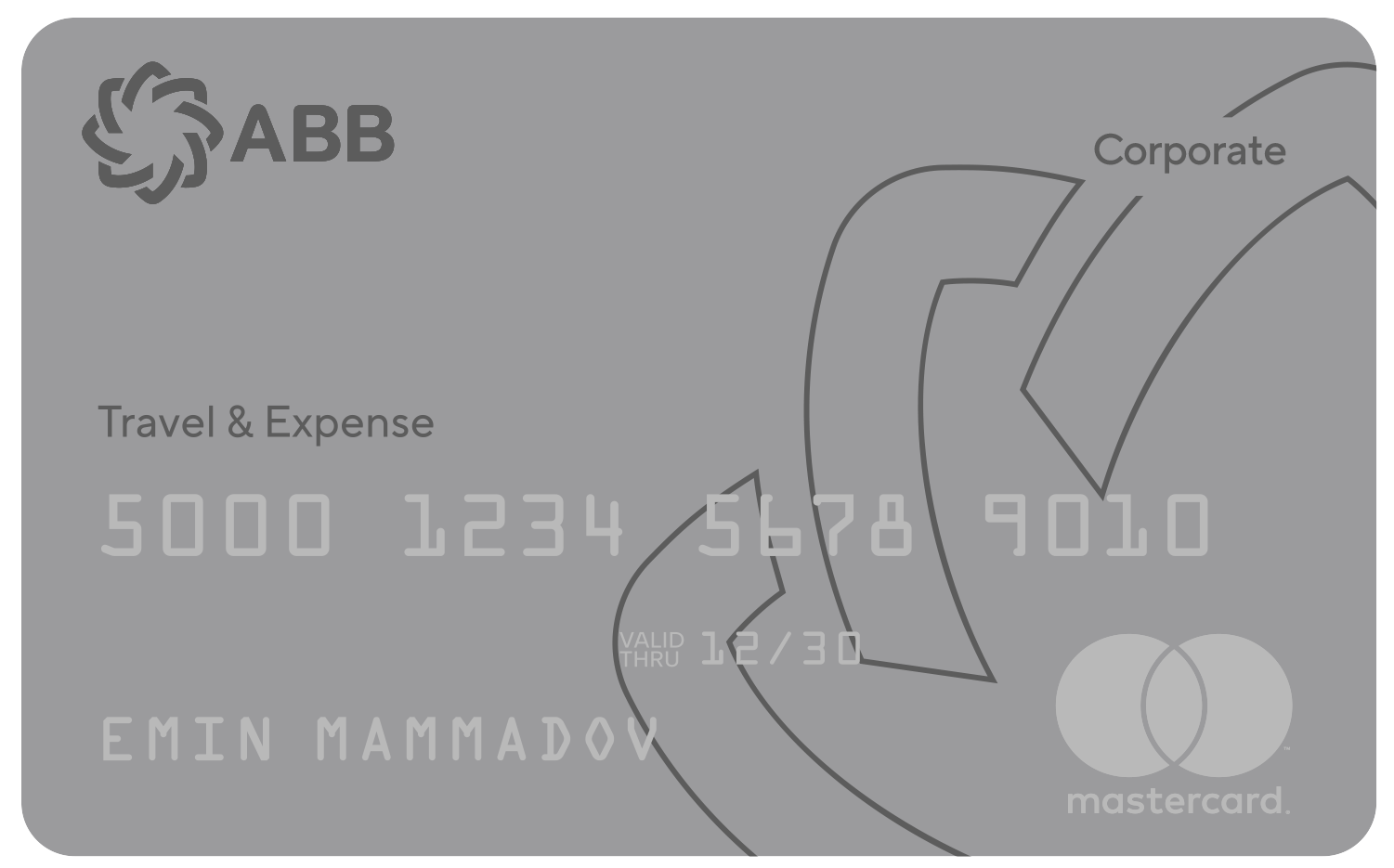 Mastercard Corporate Travel & Expense kartı