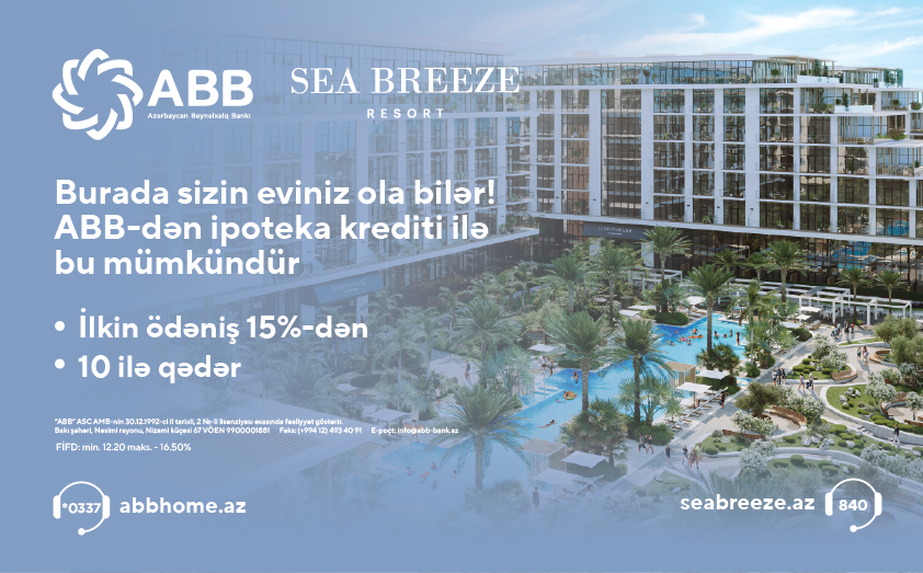 SeaBreeze-də sizin də eviniz ola bilər!