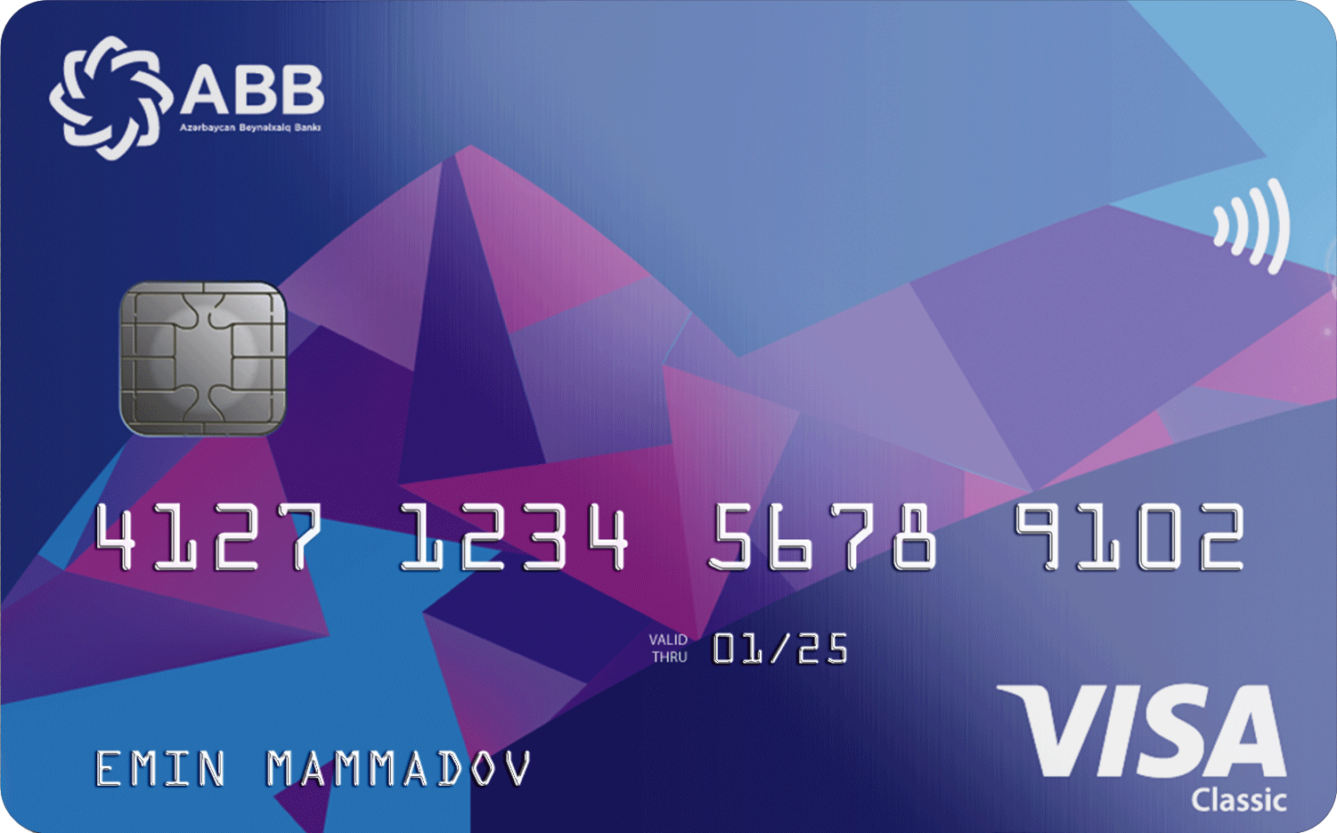 VISA Classic PayWave Salary - ABB əməkhaqqı kartı