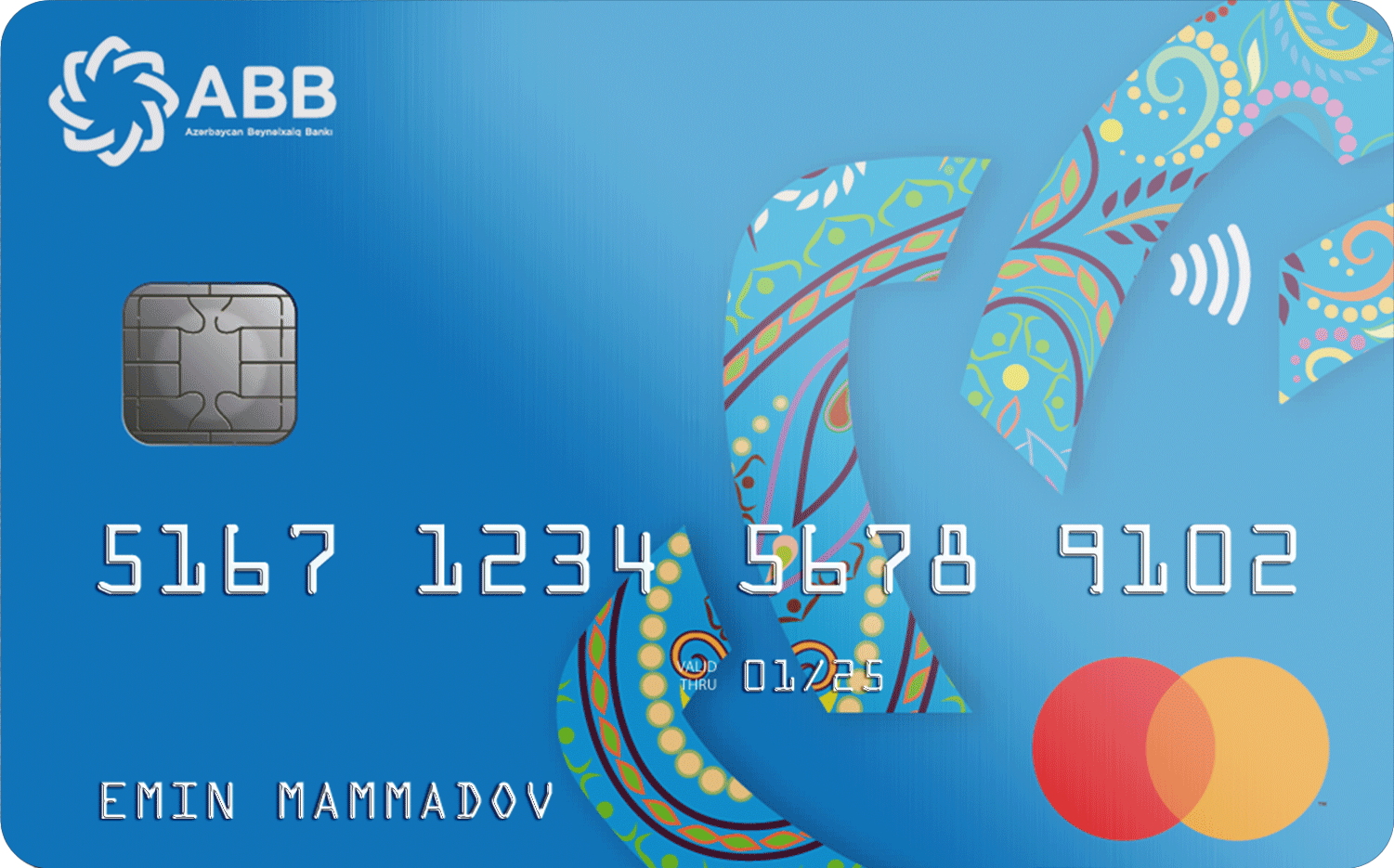 Mastercard Standard PayPass Salary Card - ABB əməkhaqqı kartı