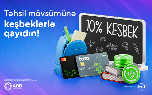 "Məktəbə qayıdış" kampaniyası başladı!
