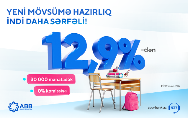 ABB-dən sərfəli kredit fürsəti