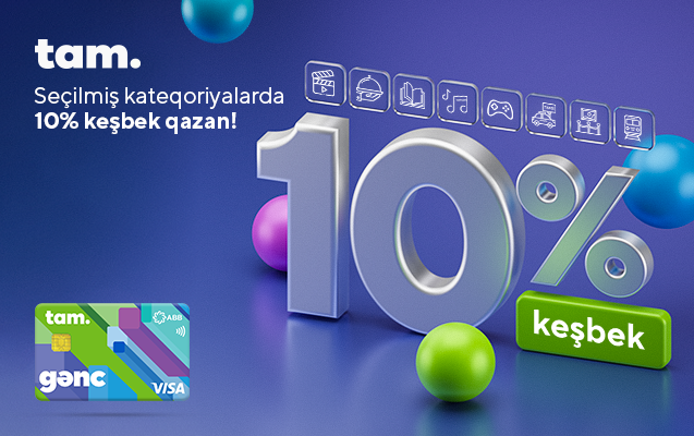 Tam Gənclərə özəl kampaniya!