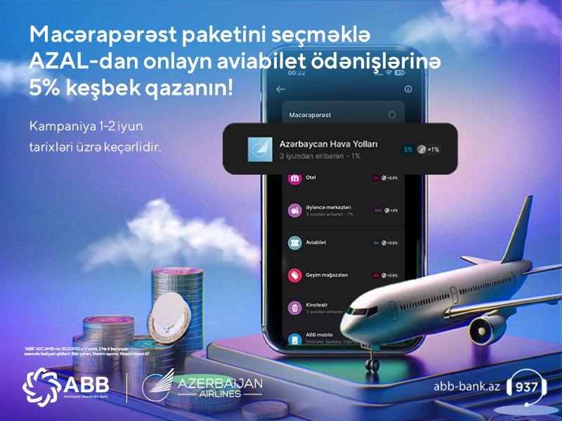 Mülki Aviasiya Gününə özəl kampaniya!