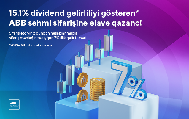 ABB Səhmi Sifarişinə 7% İllik Gəlir!