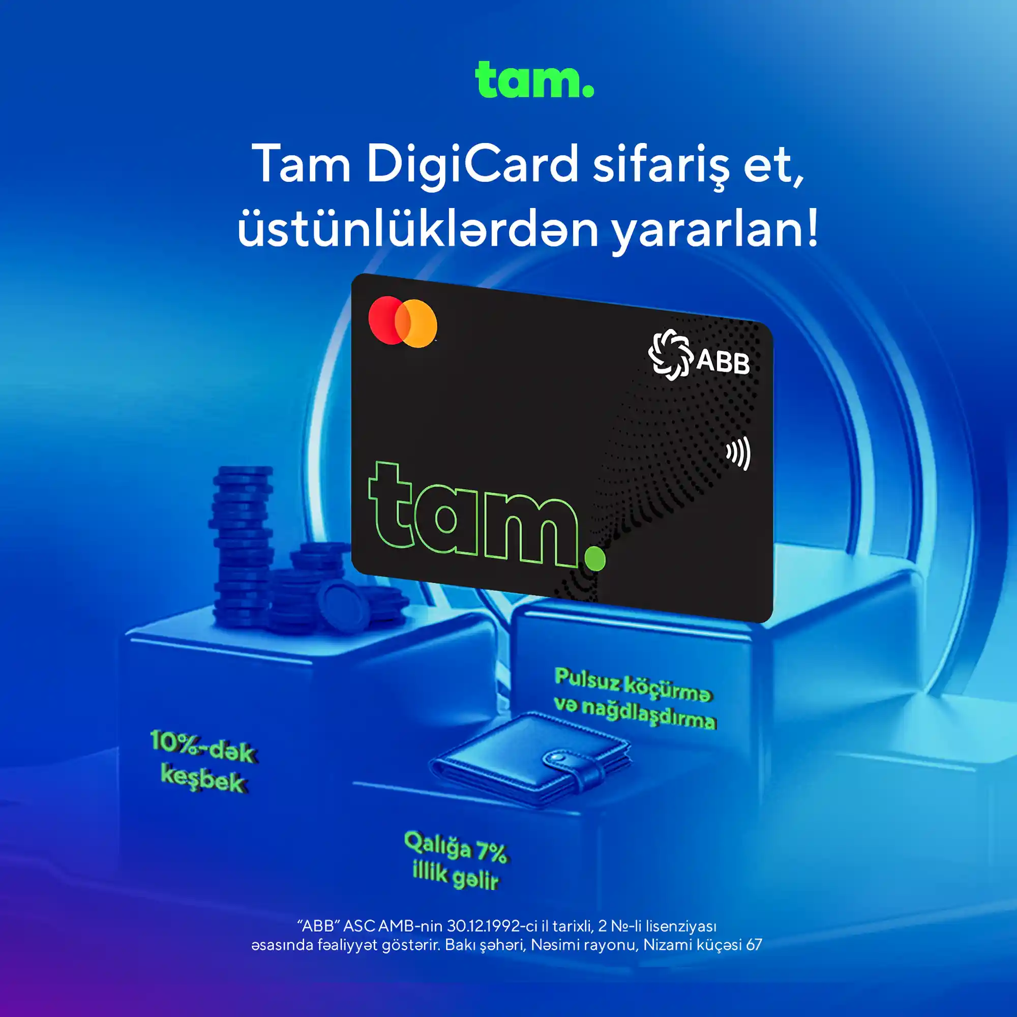 tam digicard - ustunlukler