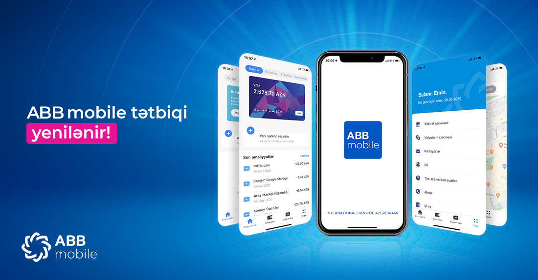 ABB Mobil tətbiqini mərhələli yeniləyir!