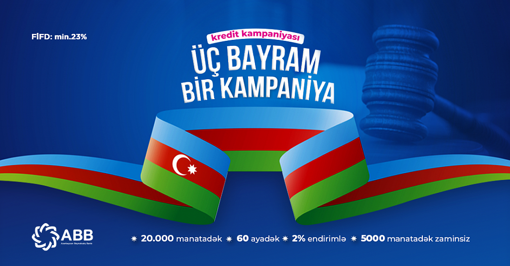ABB-dən özəl günlərə endirimli kreditlər!